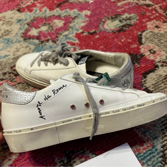 CUSTOM TAYLOR SWIFT GOLDEN GOOSE HI STAR | SIZE 39 - Picture 4 of 5